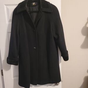 Elegant Black Women's Coat
